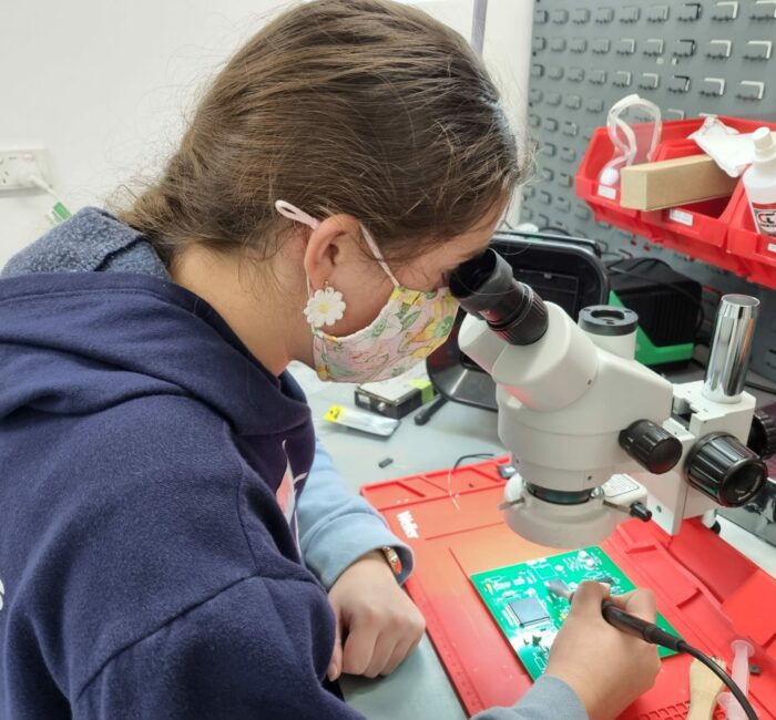 Meet Mim:  Work experience student and aspiring mechatronics engineer.